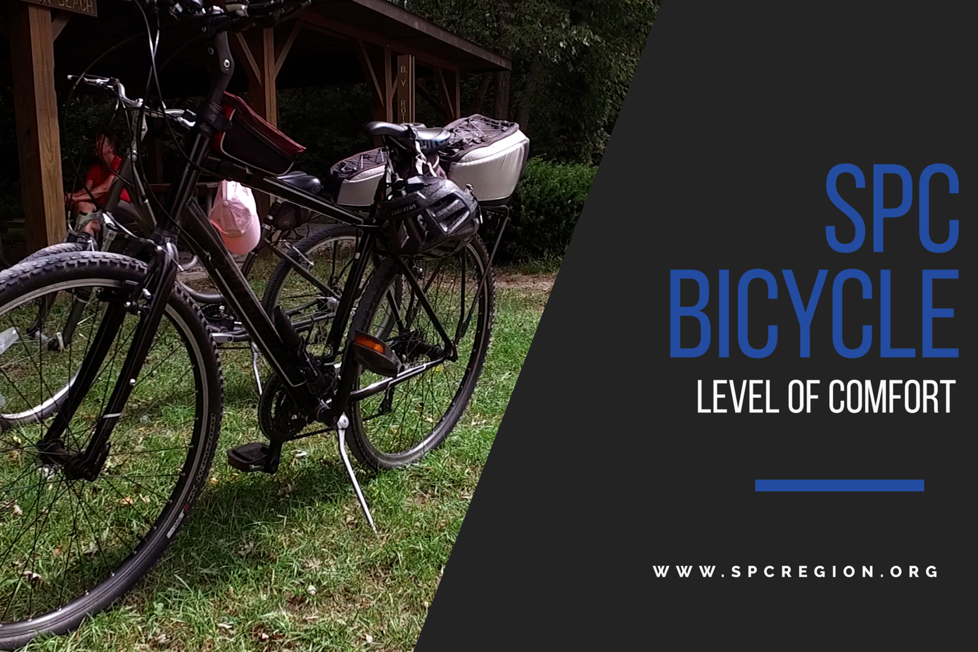 Title Screen of for the Bicycle Level of Comfort Video