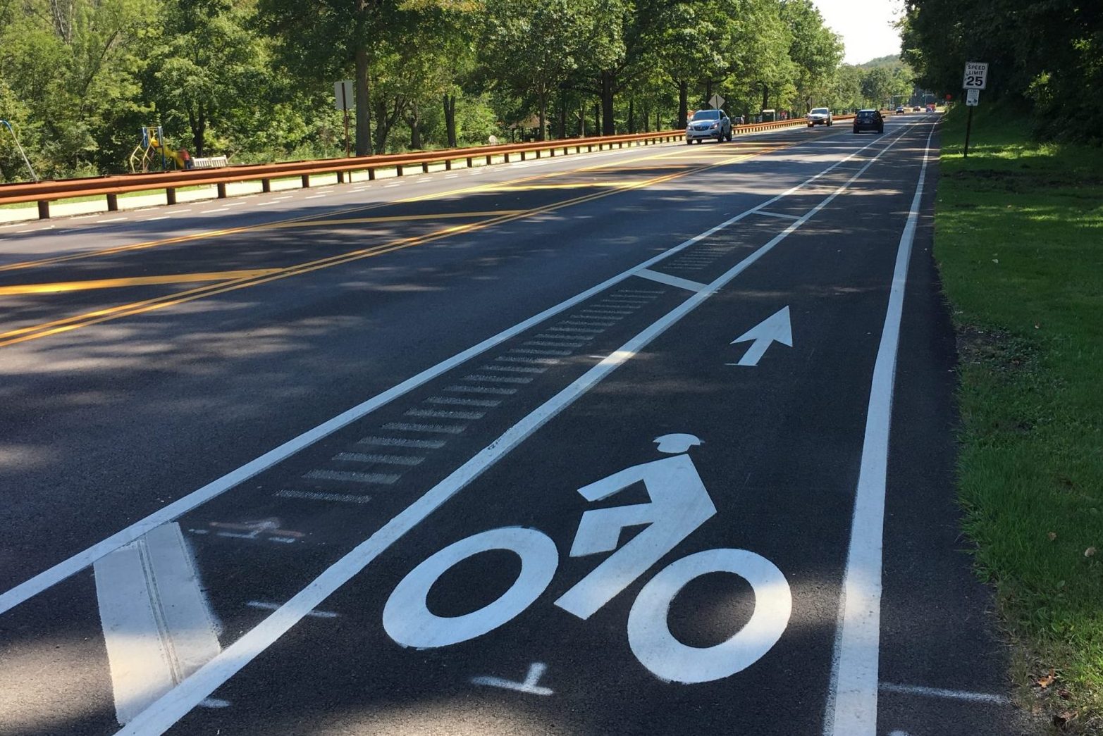 Bike lane in South Park